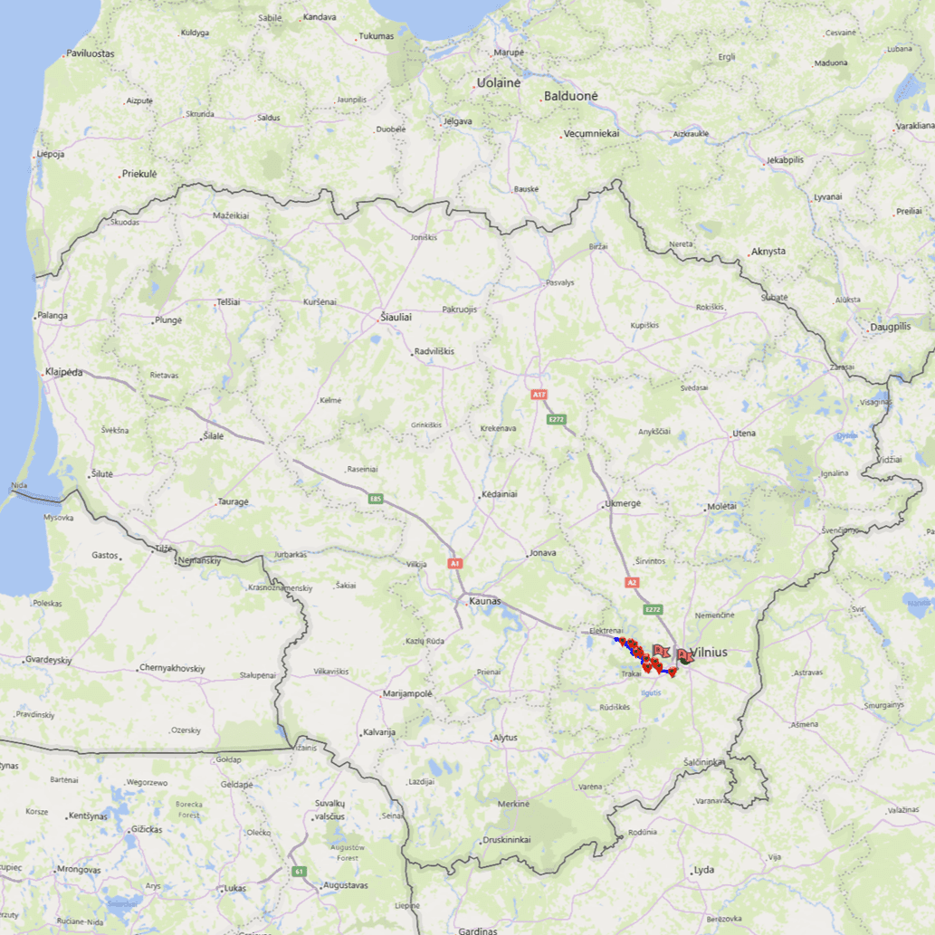 1.VILNIUS - LENTVARIS